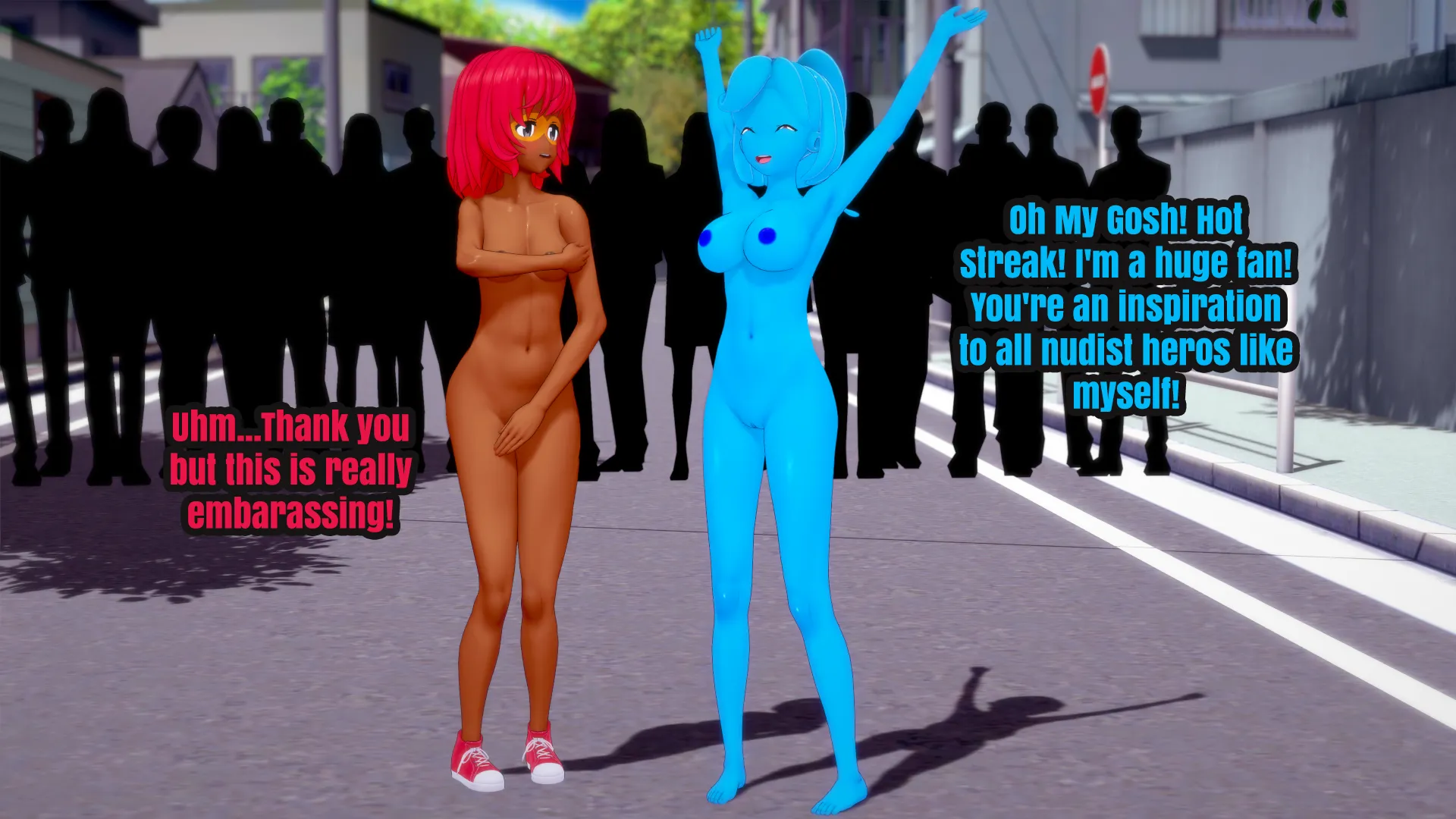 Loobe Meets her Hero