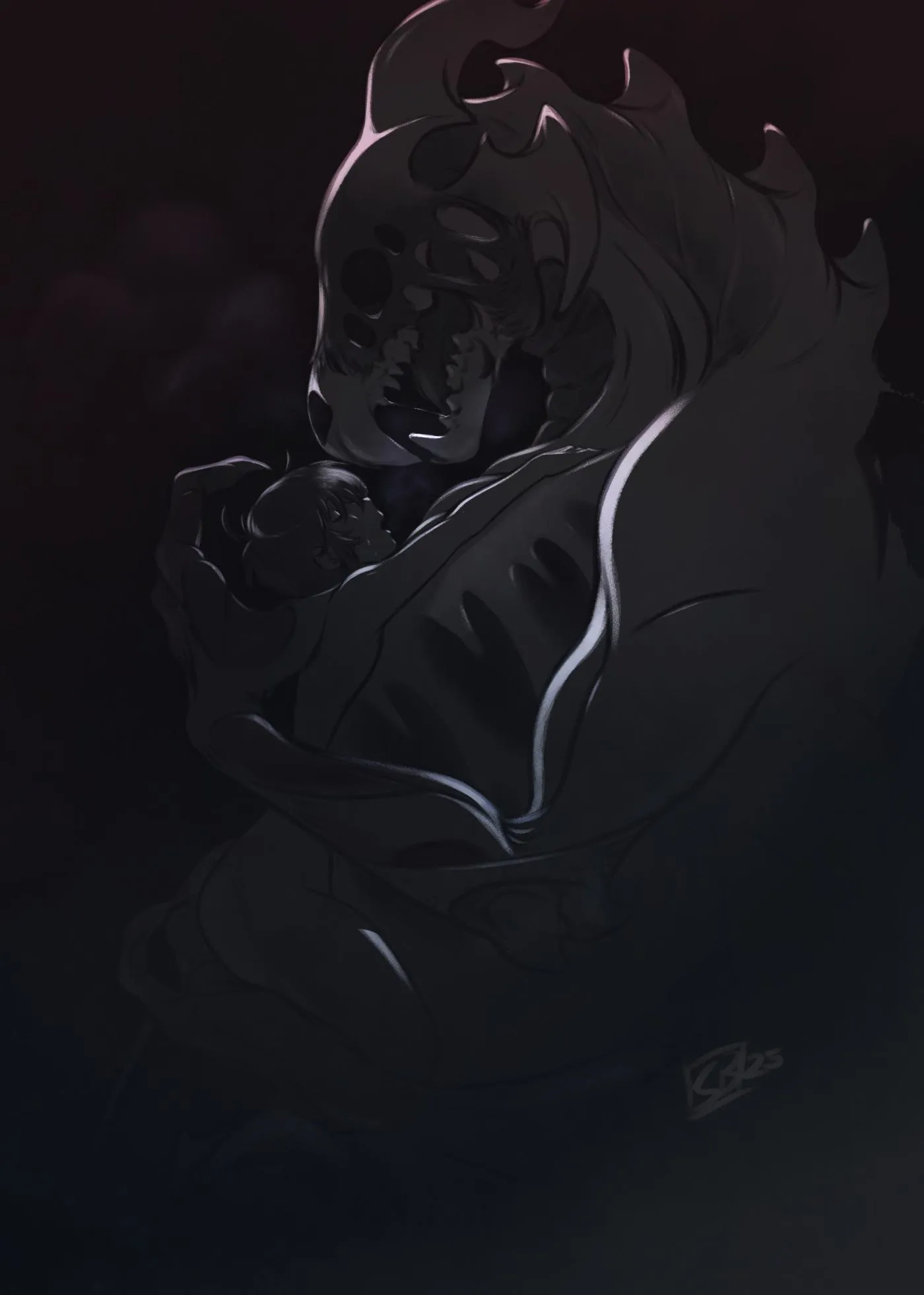 [M/M] Bone and Flesh (original art)