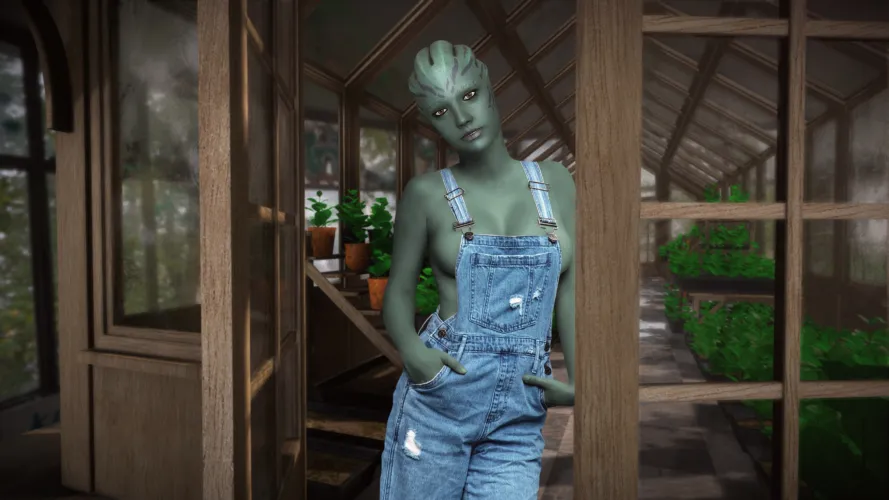 Naifne the Asari botanist. (Rastifan)