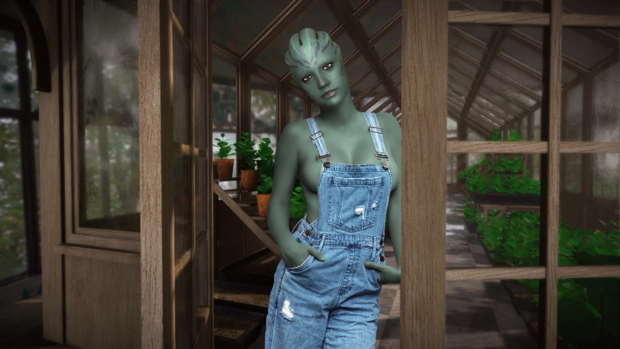 Naifne the Asari botanist. (Rastifan)