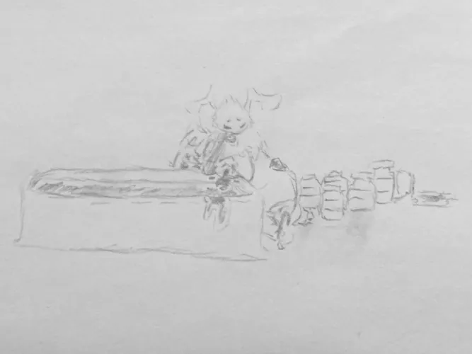 [OC] “Anthola could feed the entire hive if she tried! She’s only been there for an hour and she’s still going!”