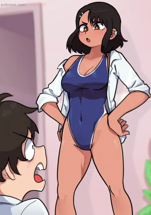Short hair Nagatoro is amazing 