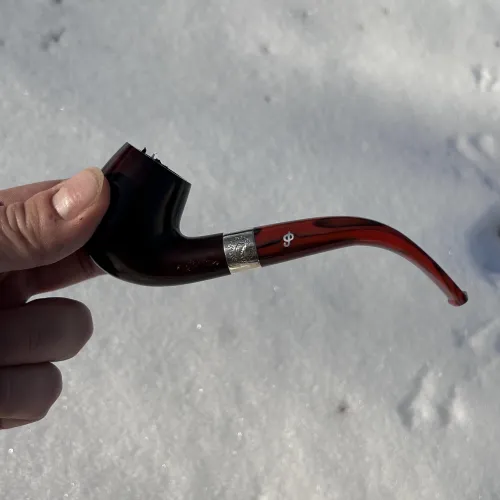 Some Early Morning Pipe in my Peterson Irish Harp