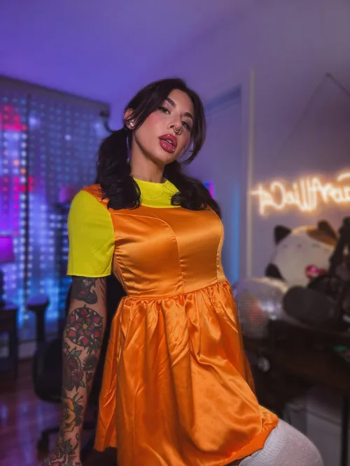 Squid Game Cosplay - YourFavAllieCat on Twitch