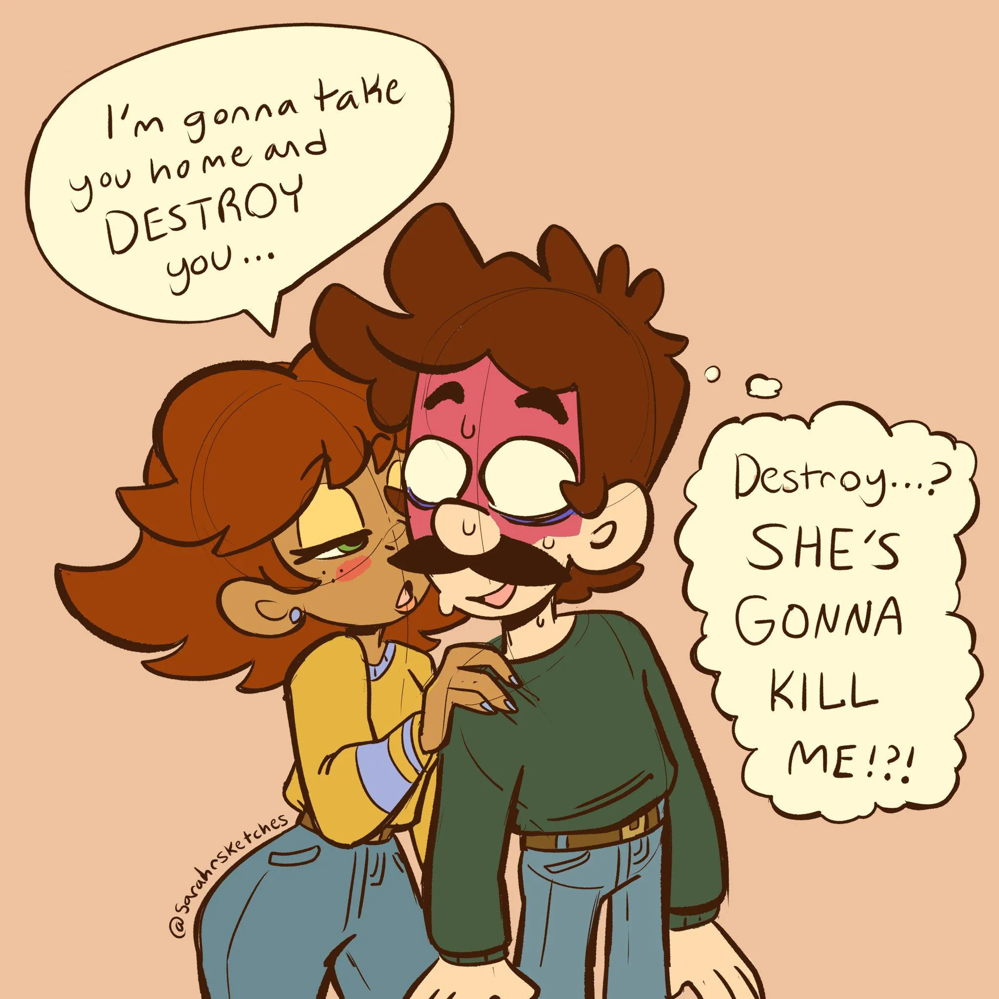 Welp, nice knowing you Weegie (SarahSketches)