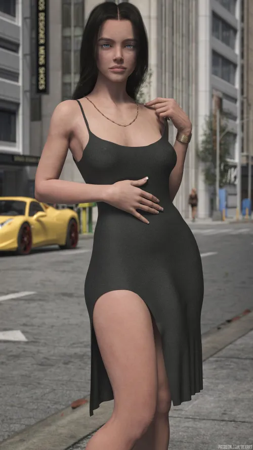 Goddess Heading to Dinner Date (Rexart3dx) [Original]