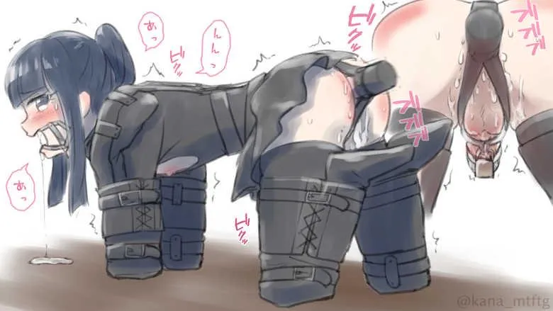 I shouldn't have tried to escape! N-now I can't even walk... (Artist Kana)