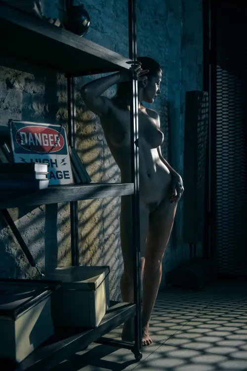 in the subbasement of an old engineering building