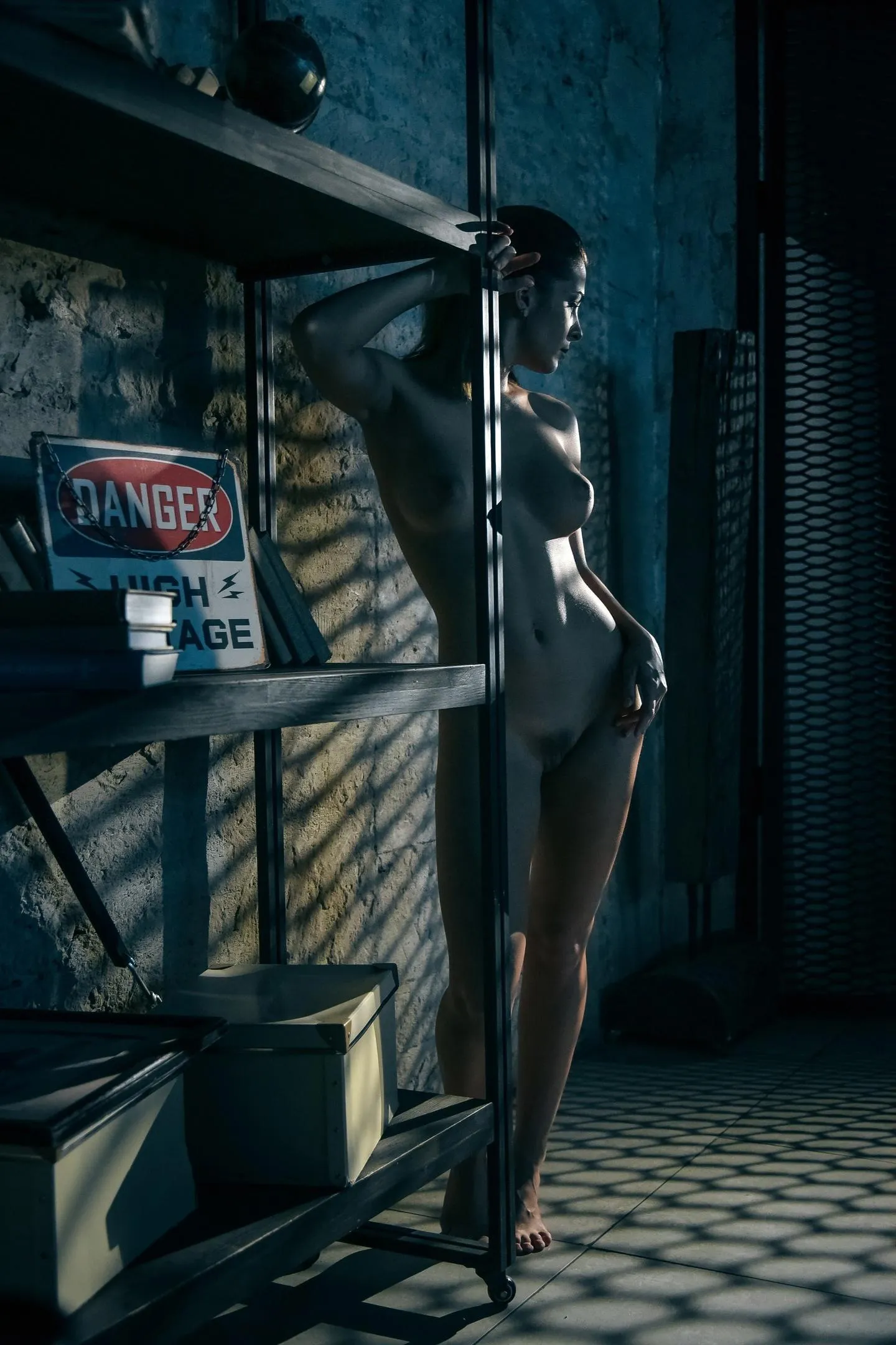 in the subbasement of an old engineering building