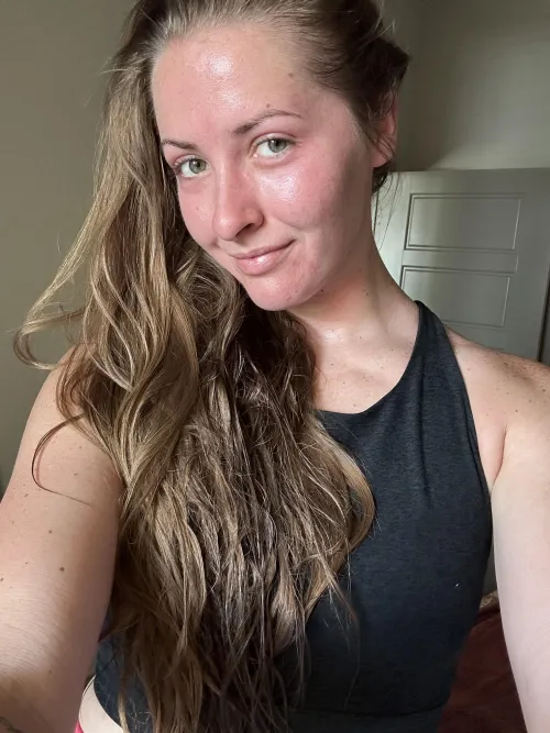 just a post workout selfie :)
