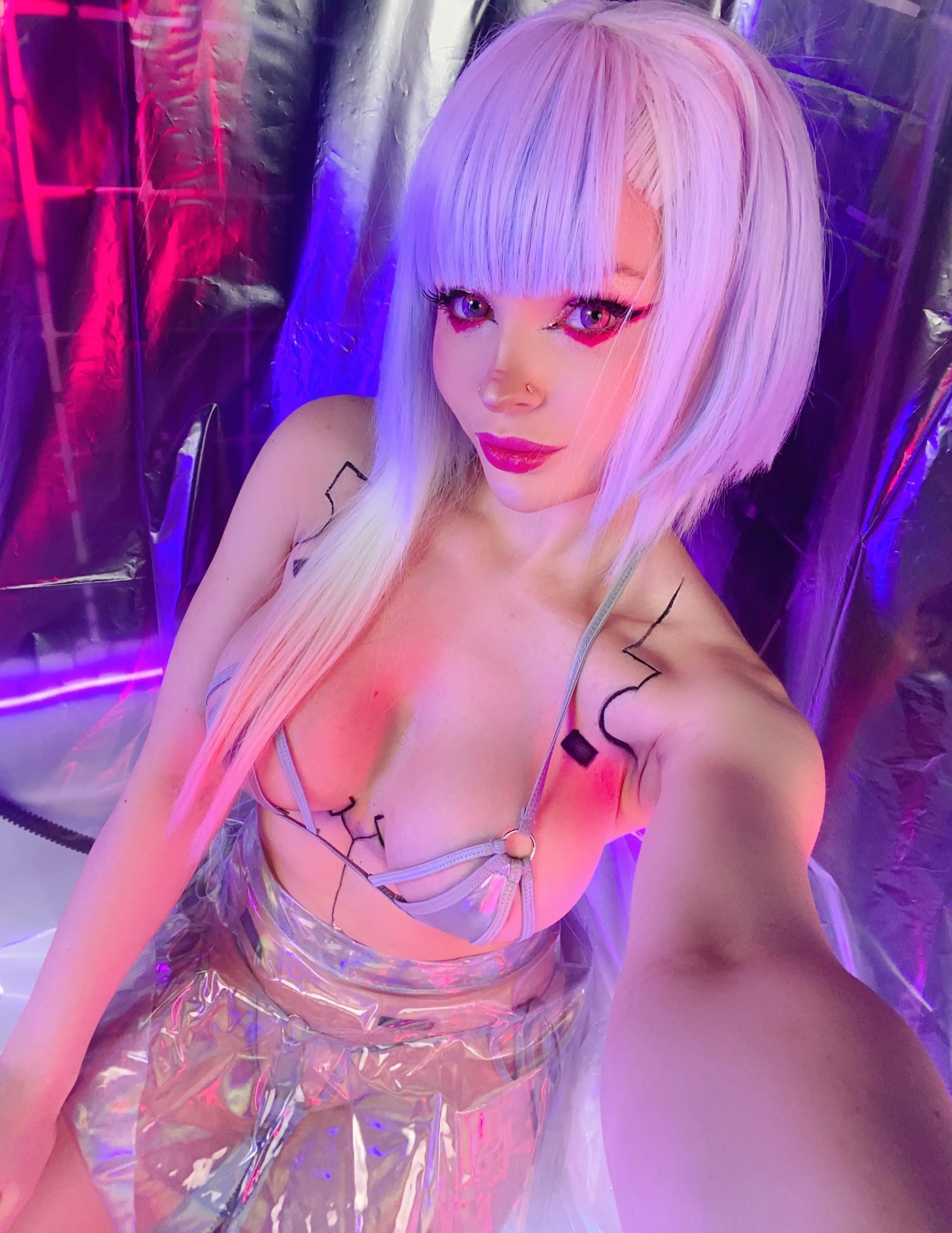 Lucy from [Cyberpunk] by (Sonya Vibe)