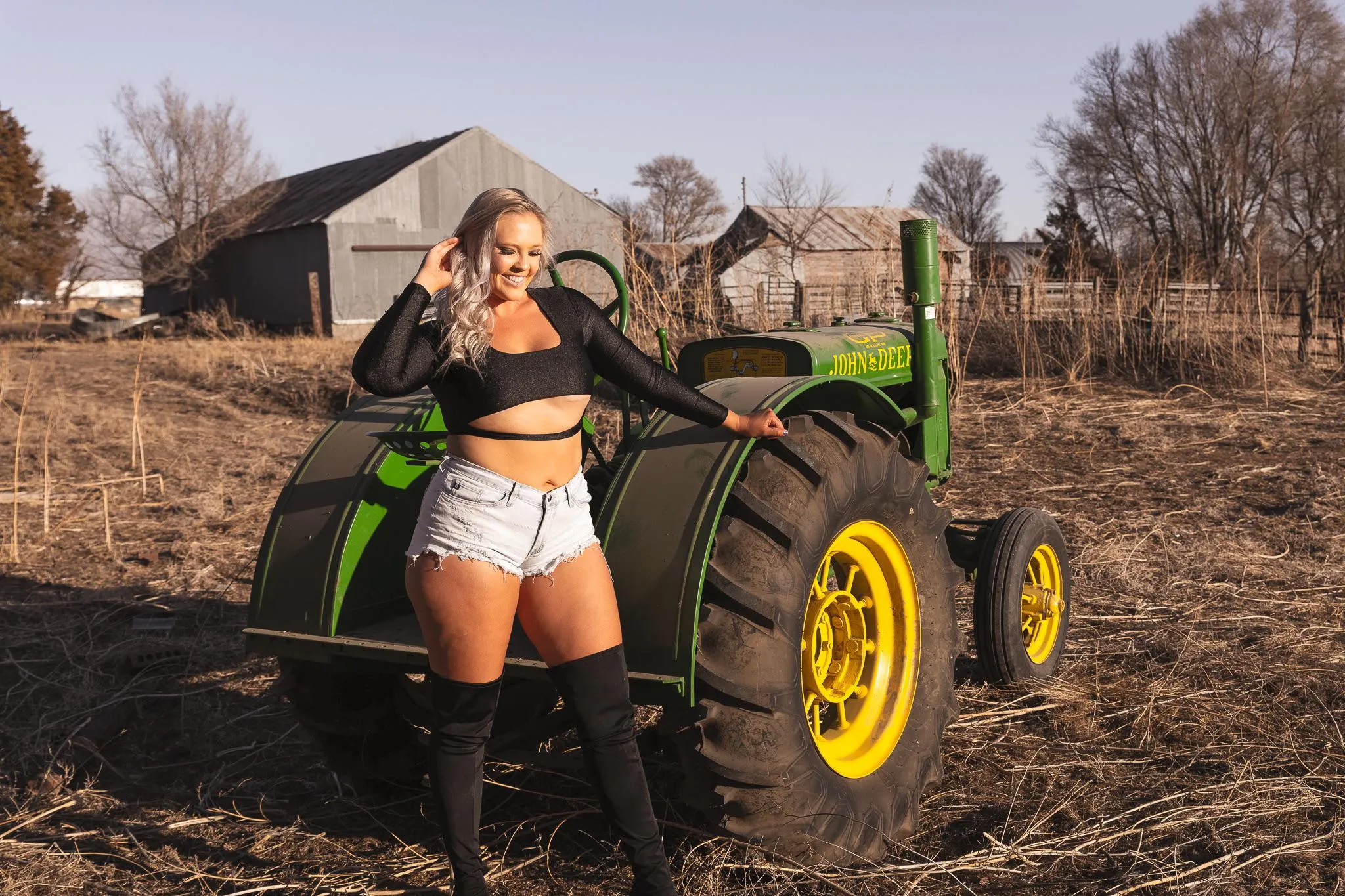 So you going to the farm with me