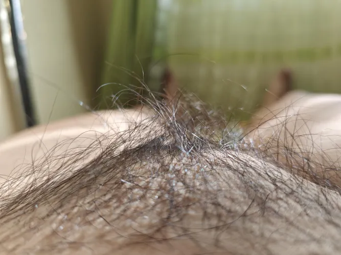 Soft hairy pussy...I want you to feel the silky hairs