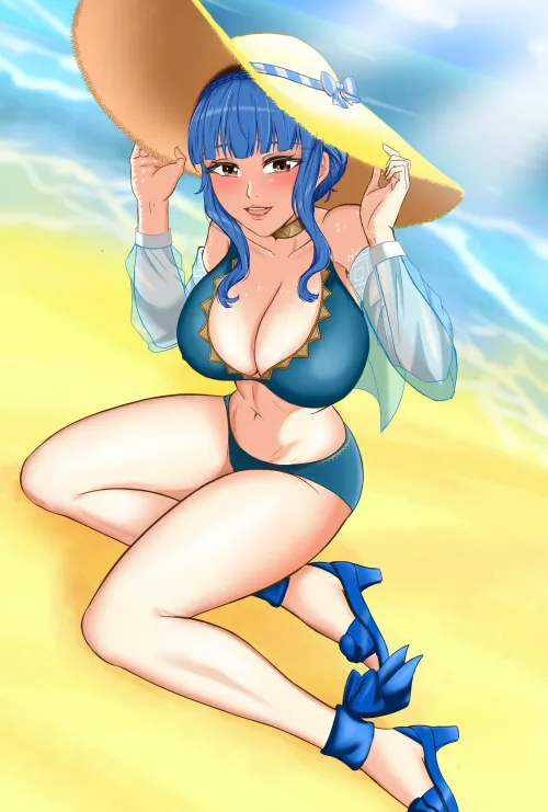 Summer Marianne (by @emalopez2121) [Commission] 