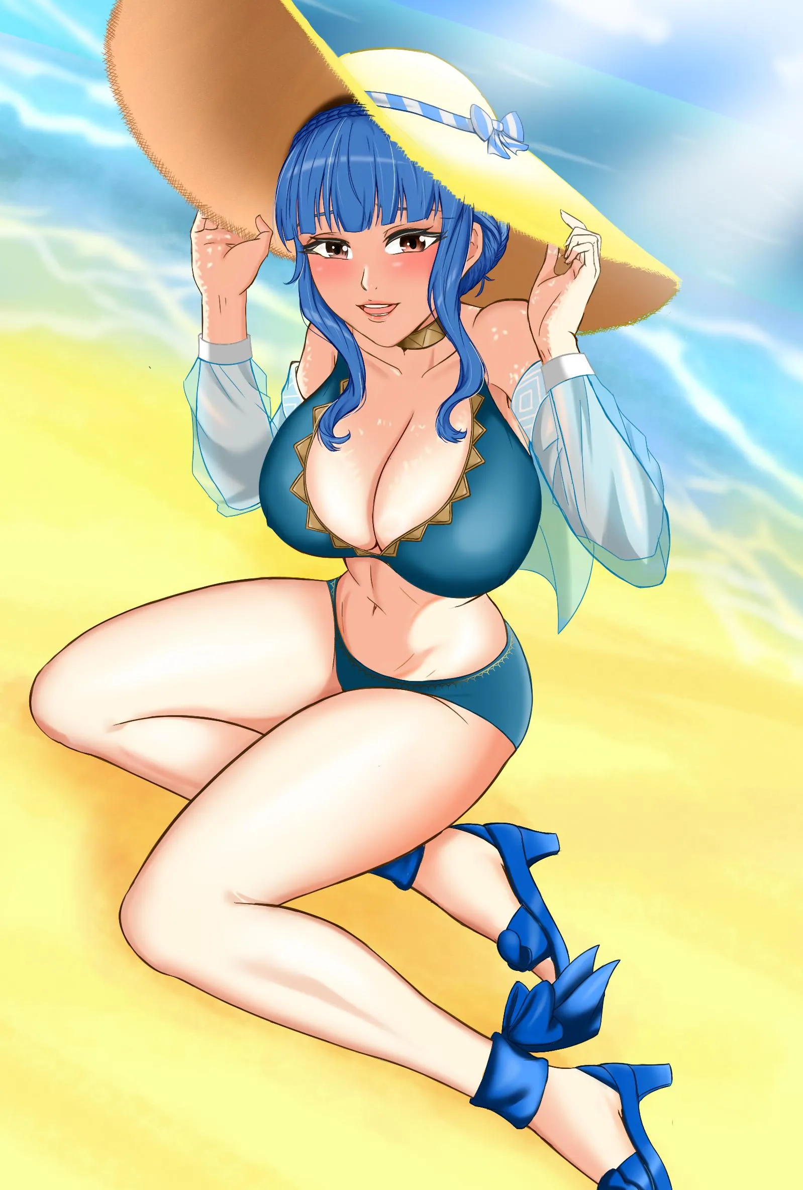 Summer Marianne (by @emalopez2121) [Commission] 