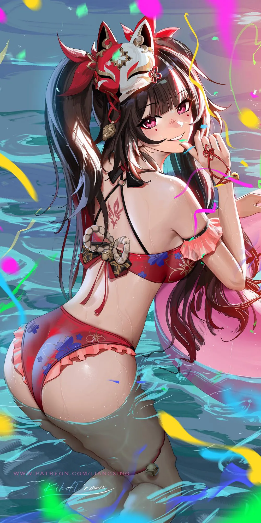 Swimsuit Sparkle [Honkai Star Rail] 