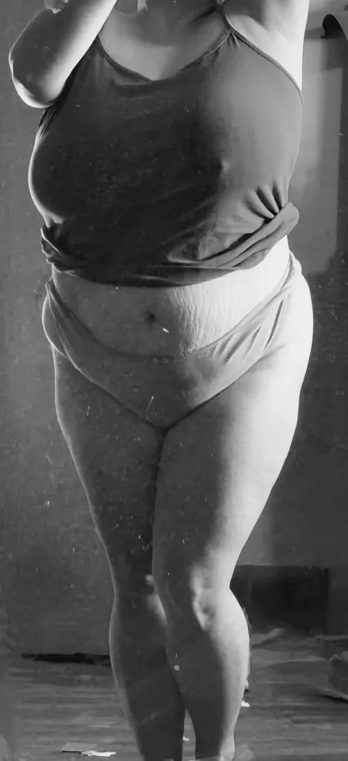 Tiger stripes in black and white.