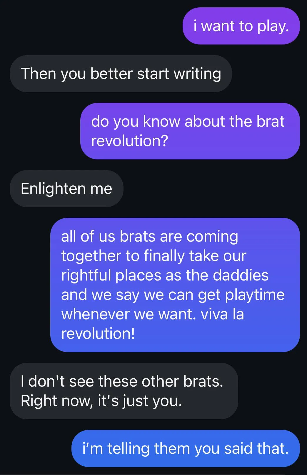 what do i do to show daddy who’s boss?