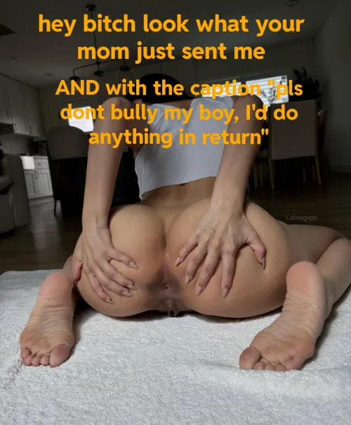 Your mum is good at negotiation (continue what happens after this in comments