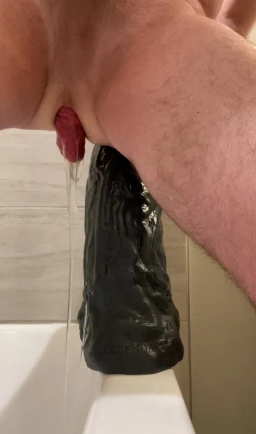 Don’t mind the huge dildo…
