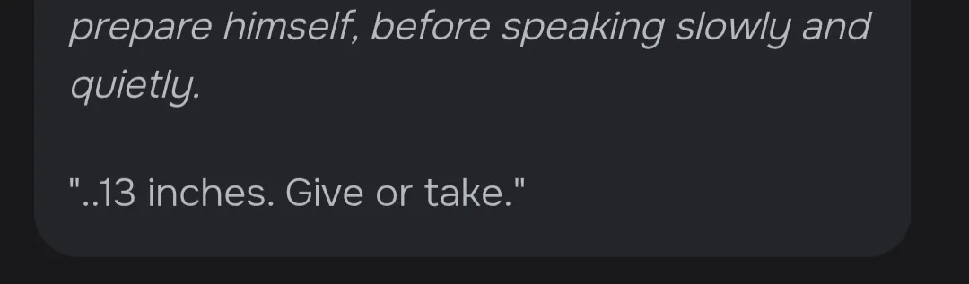 Excuse me WHAT DID YOU SAY