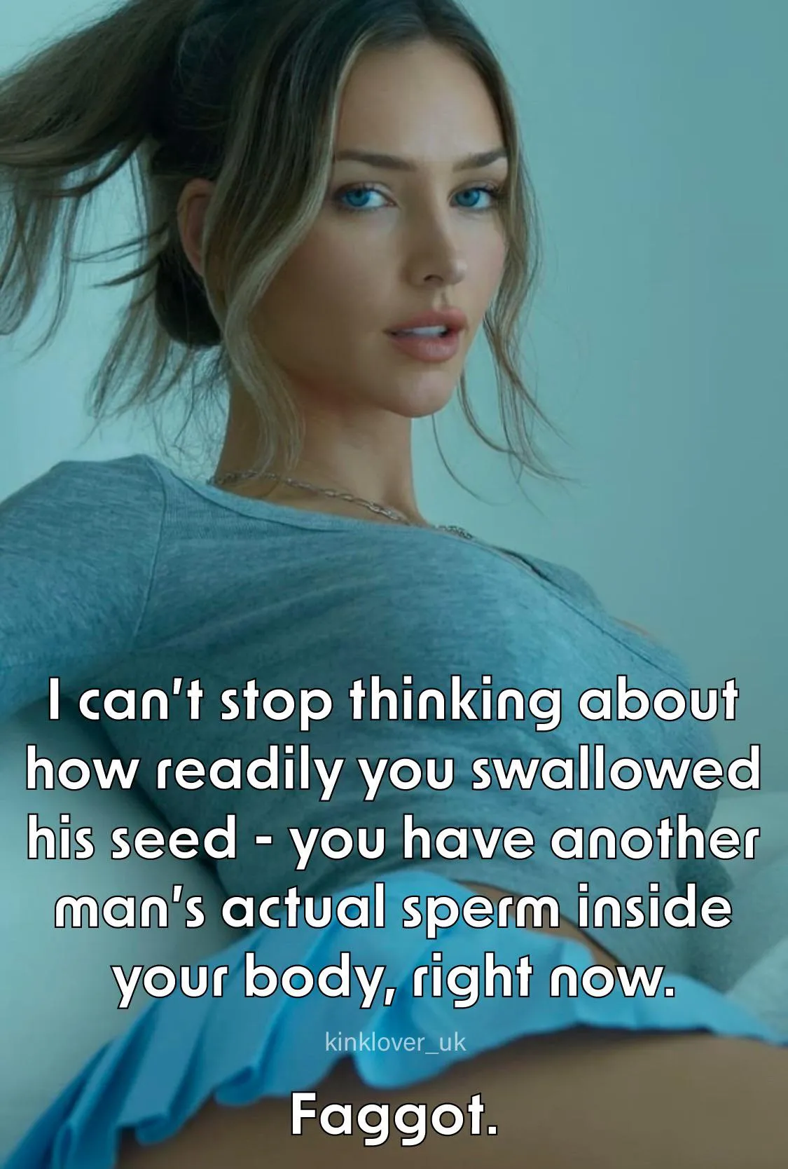 Her abuse just makes you want more, doesn’t it? [ImageFap: kinklover_uk]