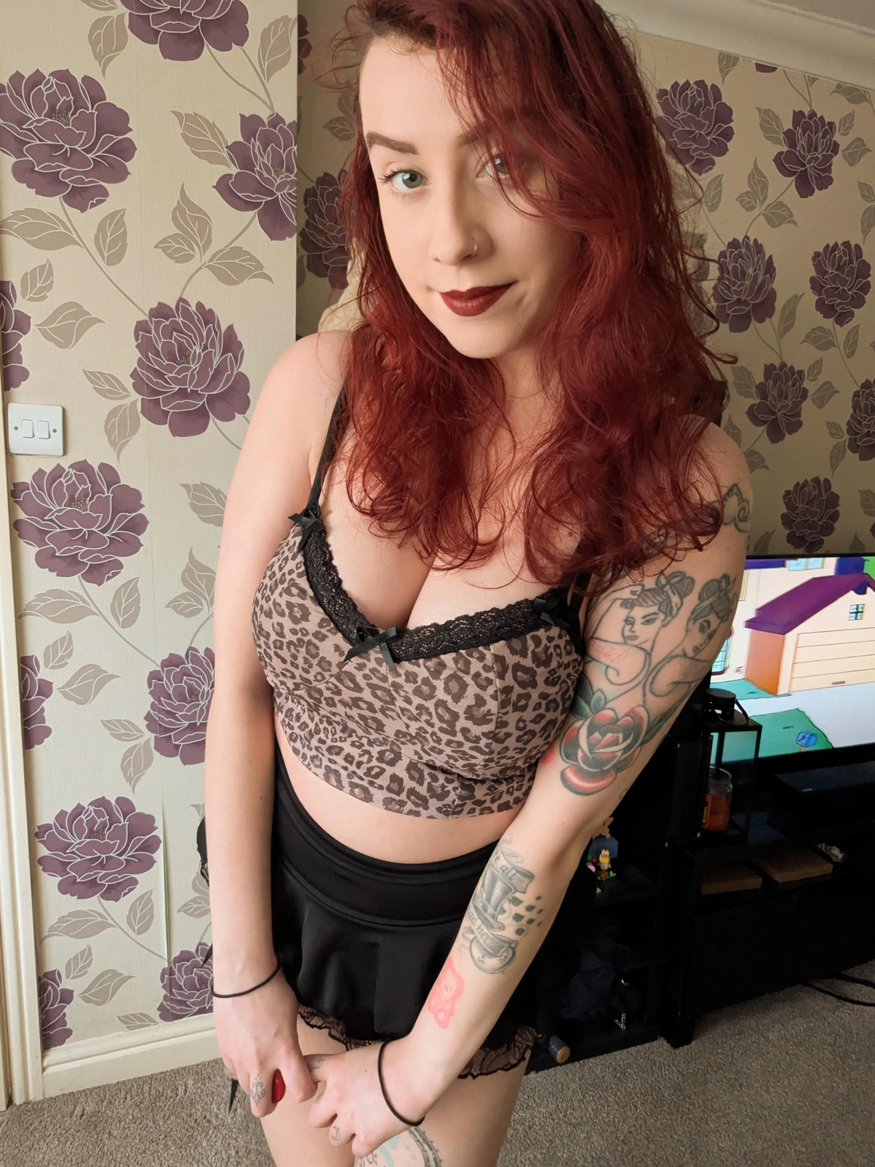 I got a cute new top