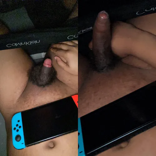 My grower. Feel free to hit me up for Chats (26) more into twinks guys smaller than me.