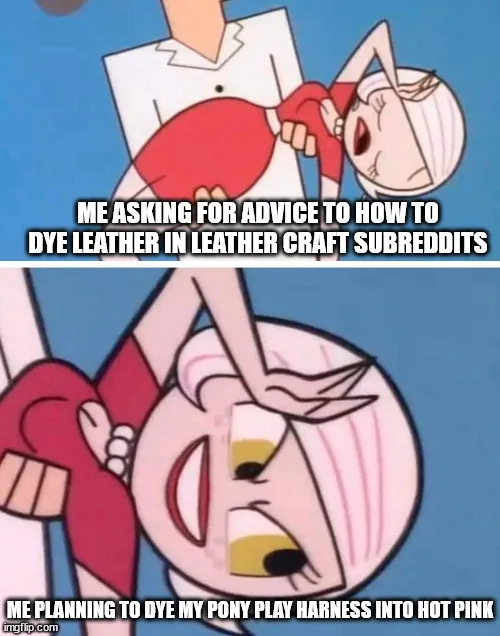 My nefarious plan to look cute as hell next time I do pony play.