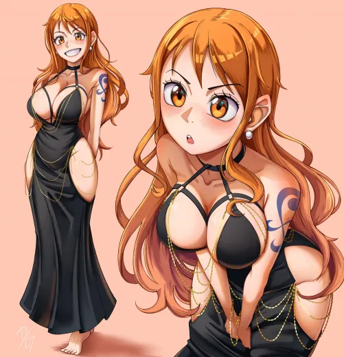 One hell of a dress on Nami
