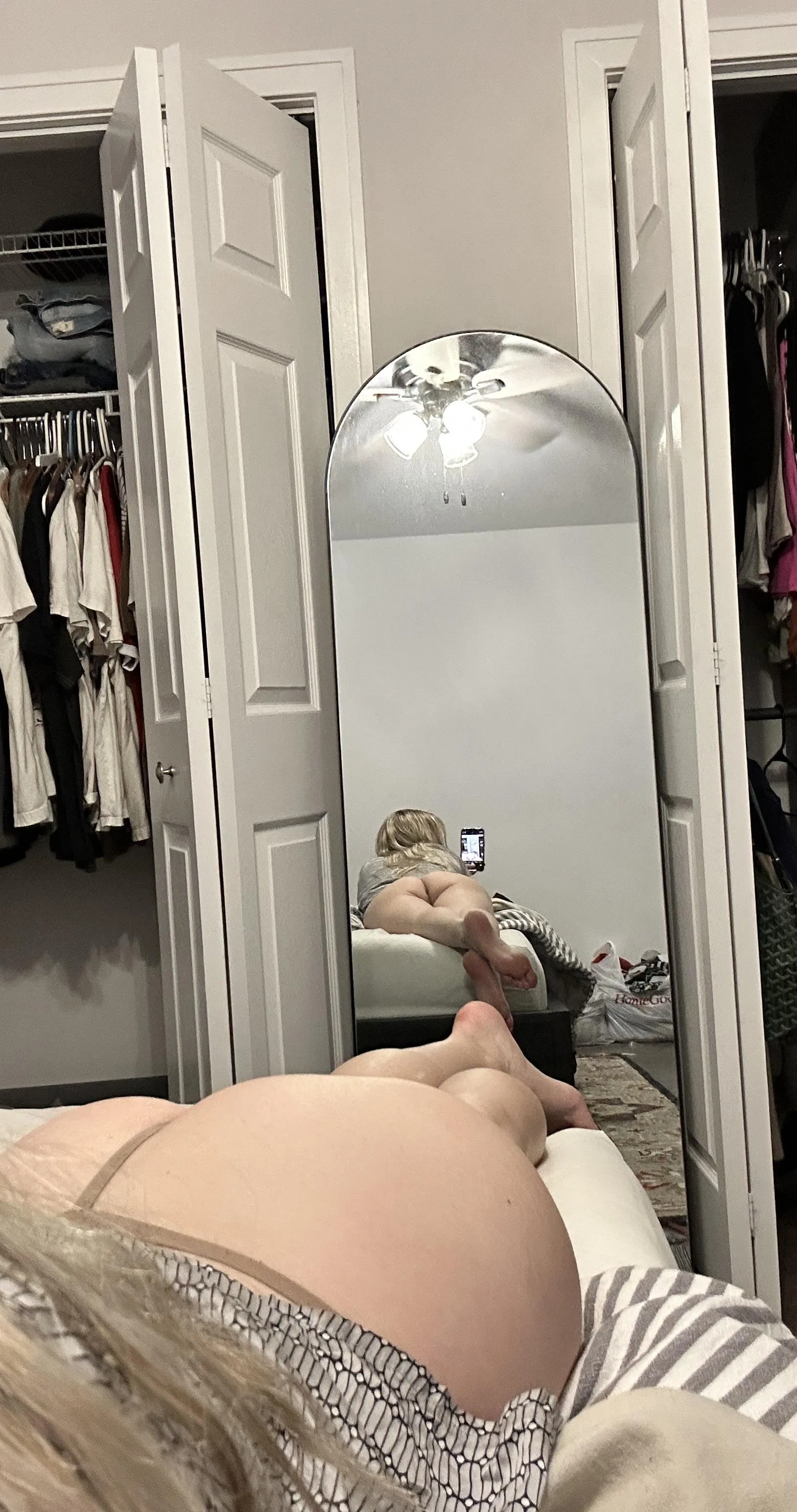 Petite mommy loves this angle