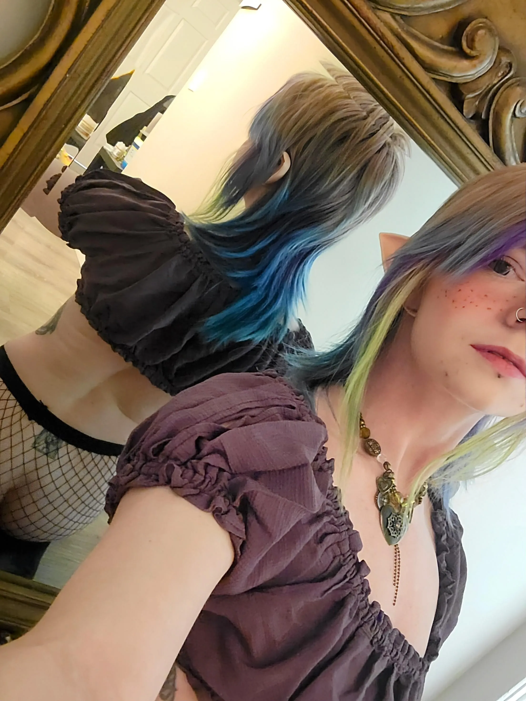 The magic mirror reveals all