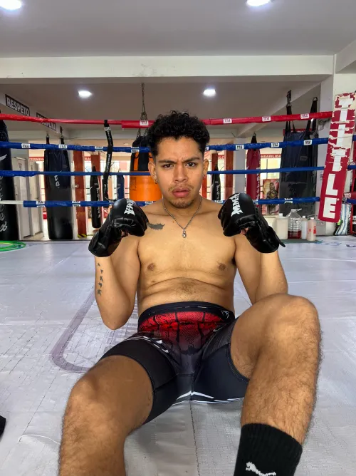 This boxer is eager to put you in trouble, just like this hard bulge in your cute ass haha!