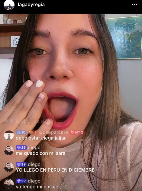 Ven a darme amor en lmi live de tiktok @lagabyregia