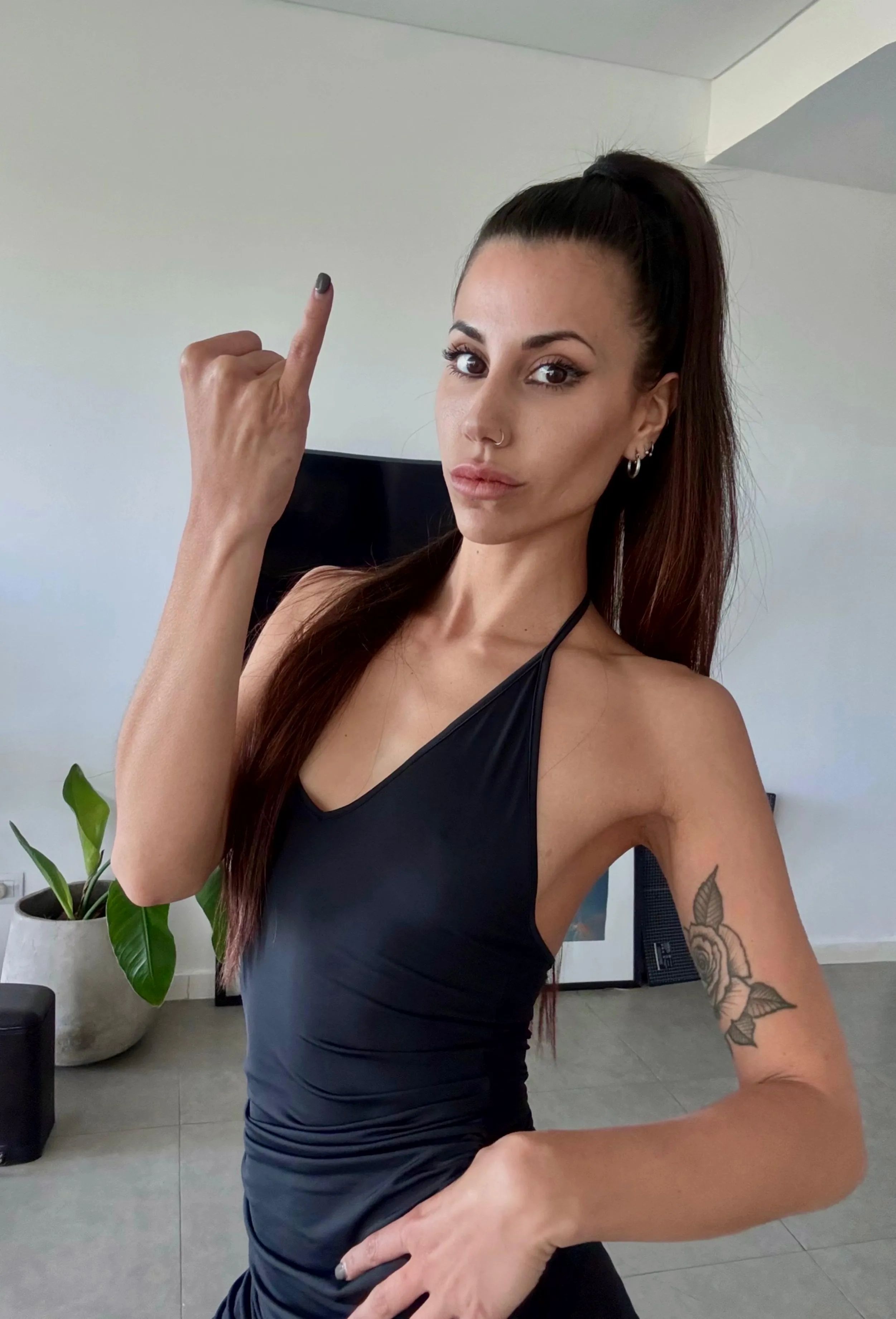 Were you seriously staring? Don't get your hopes up, I doubt you've got anything impressive