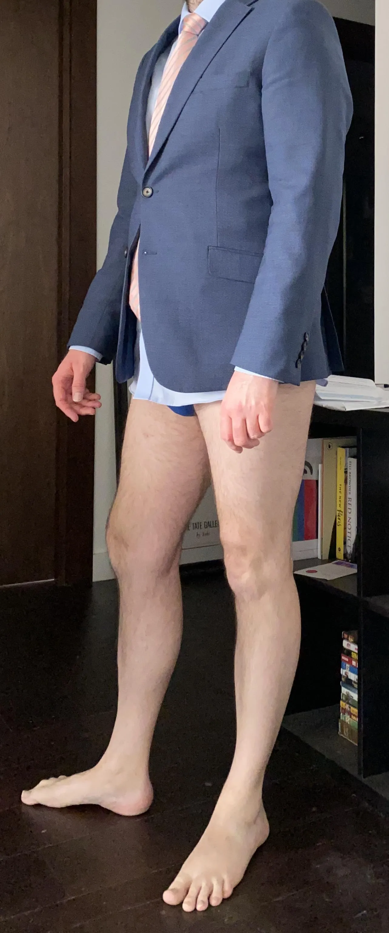 When you’re working from home, have an important video call but can’t be bothered to get fully dressed. 