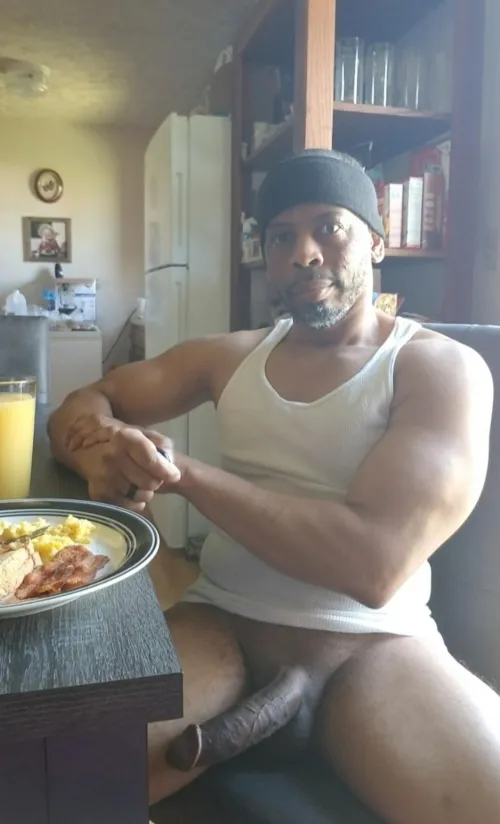 Who's hungry at home this morning?