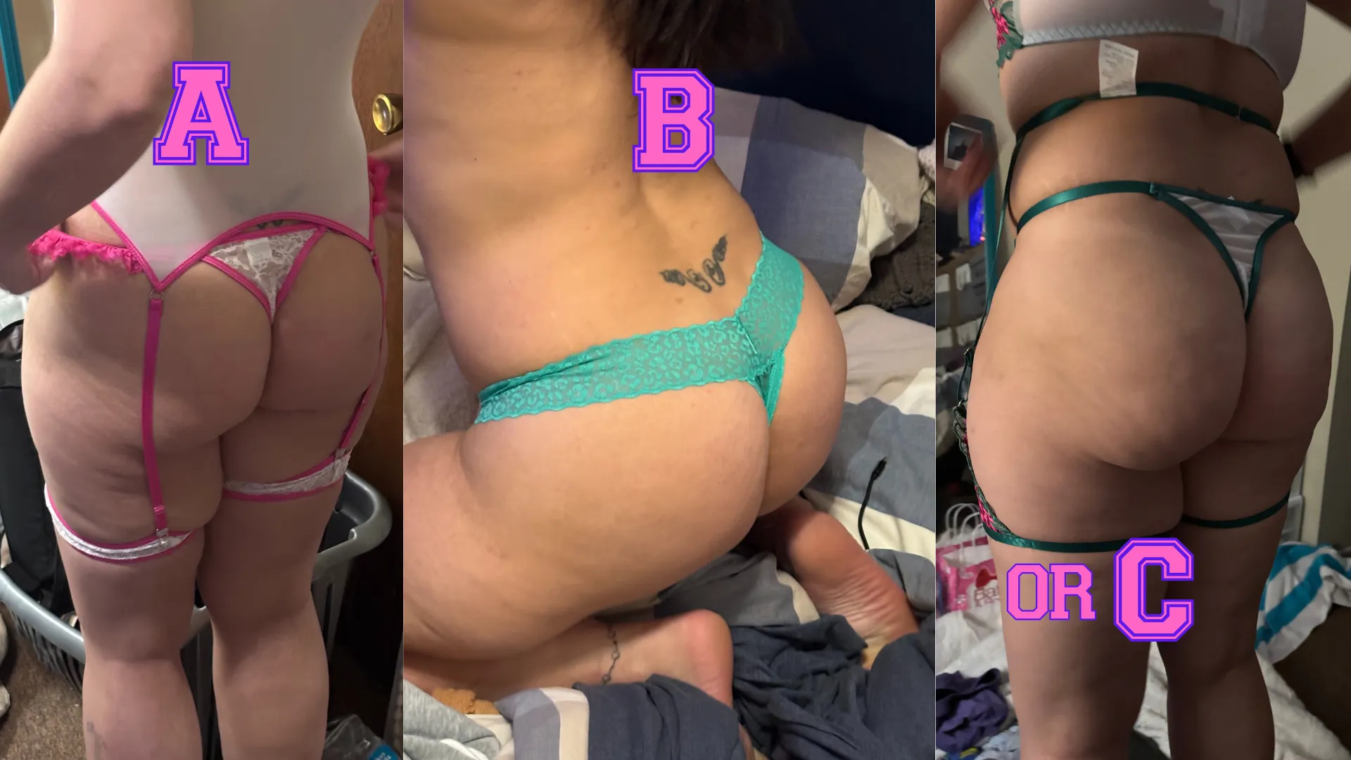 A few of my favorite thongs