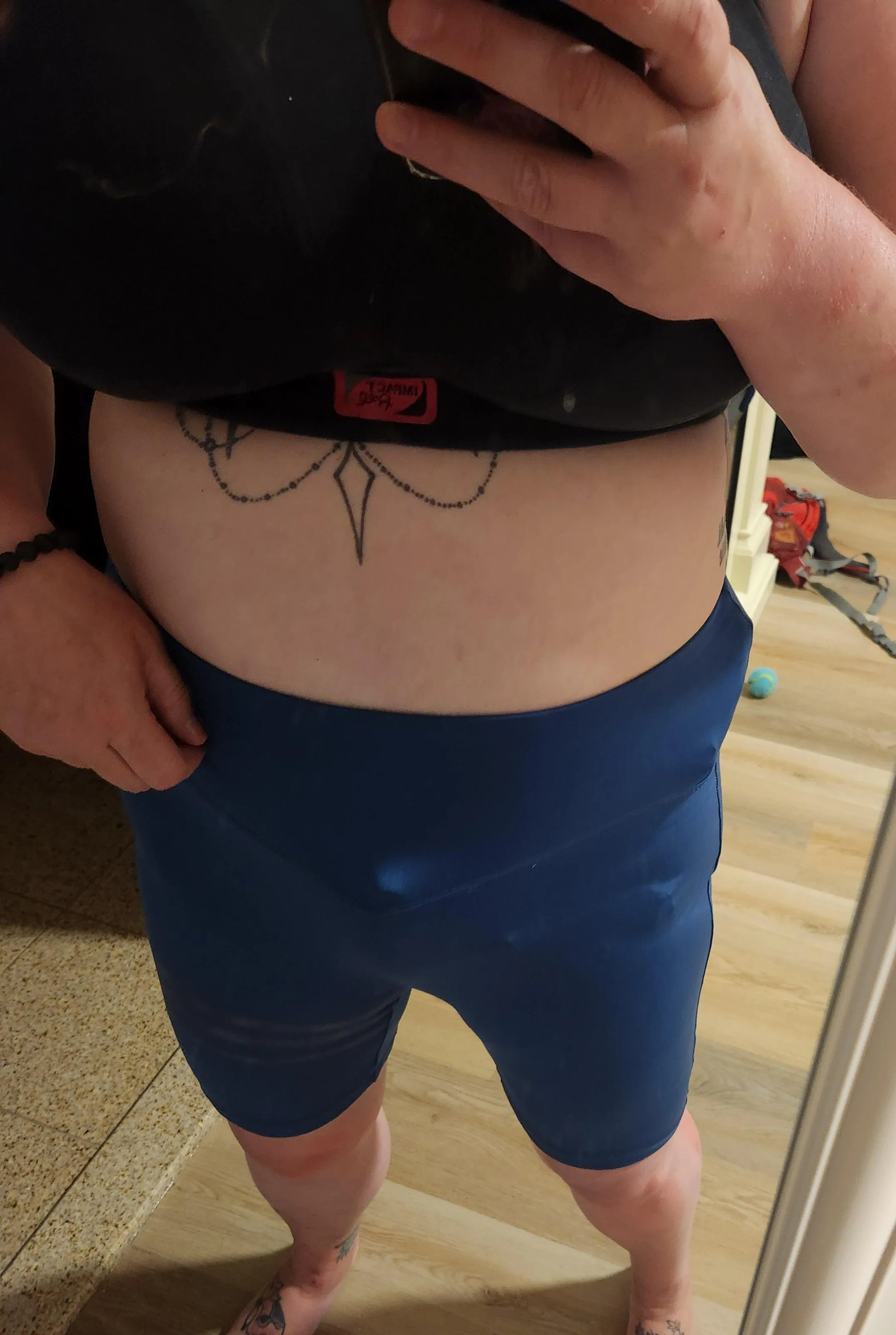 Are we working out or going straight to bed