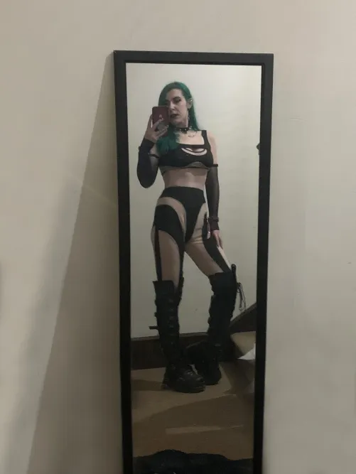 Big goth boots