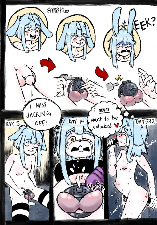 Bruce breaks his key (oc)