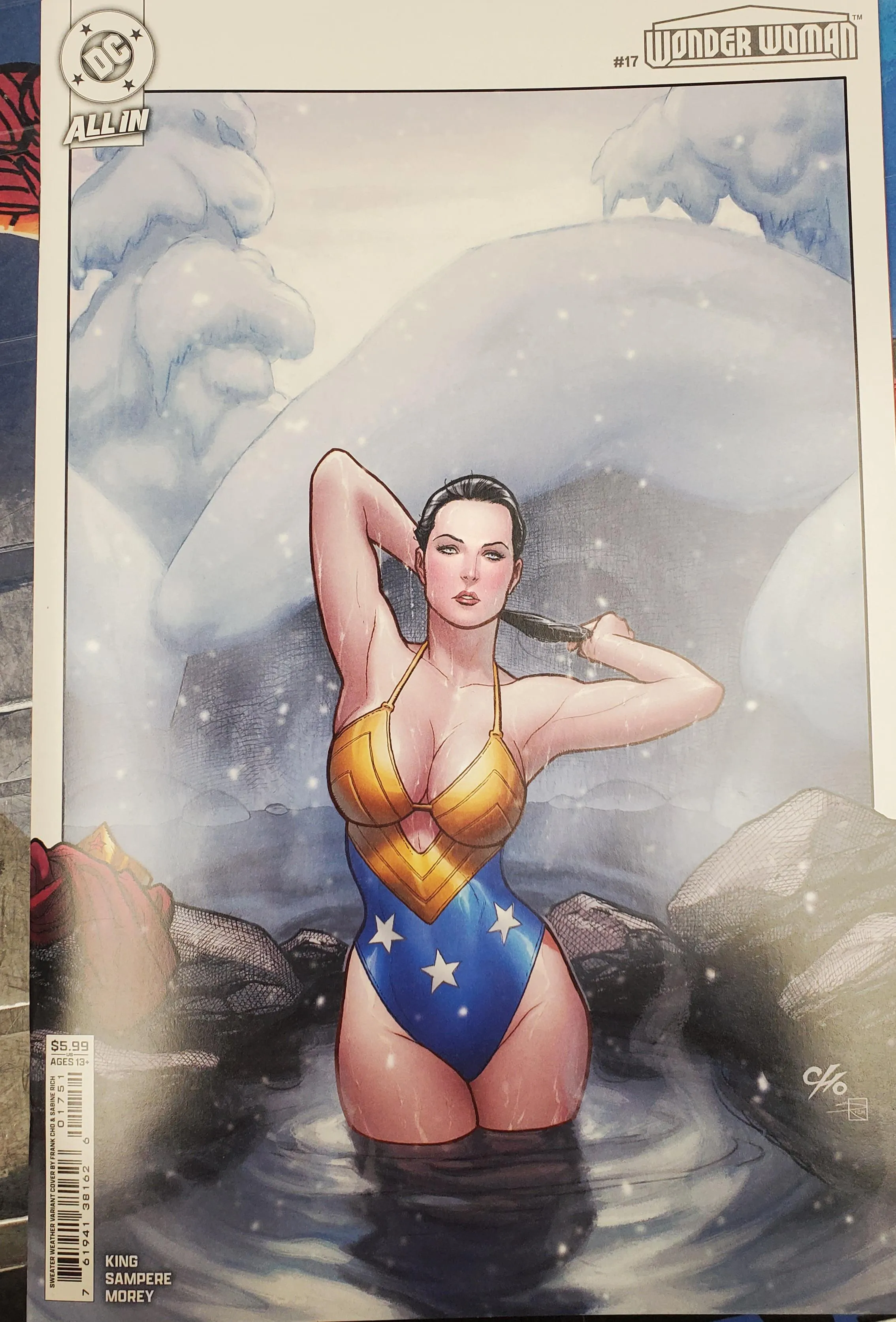 Damn they gotta be ready to cut glass [Wonder Woman 17]