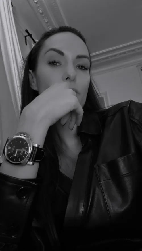 Deni and her Panerai