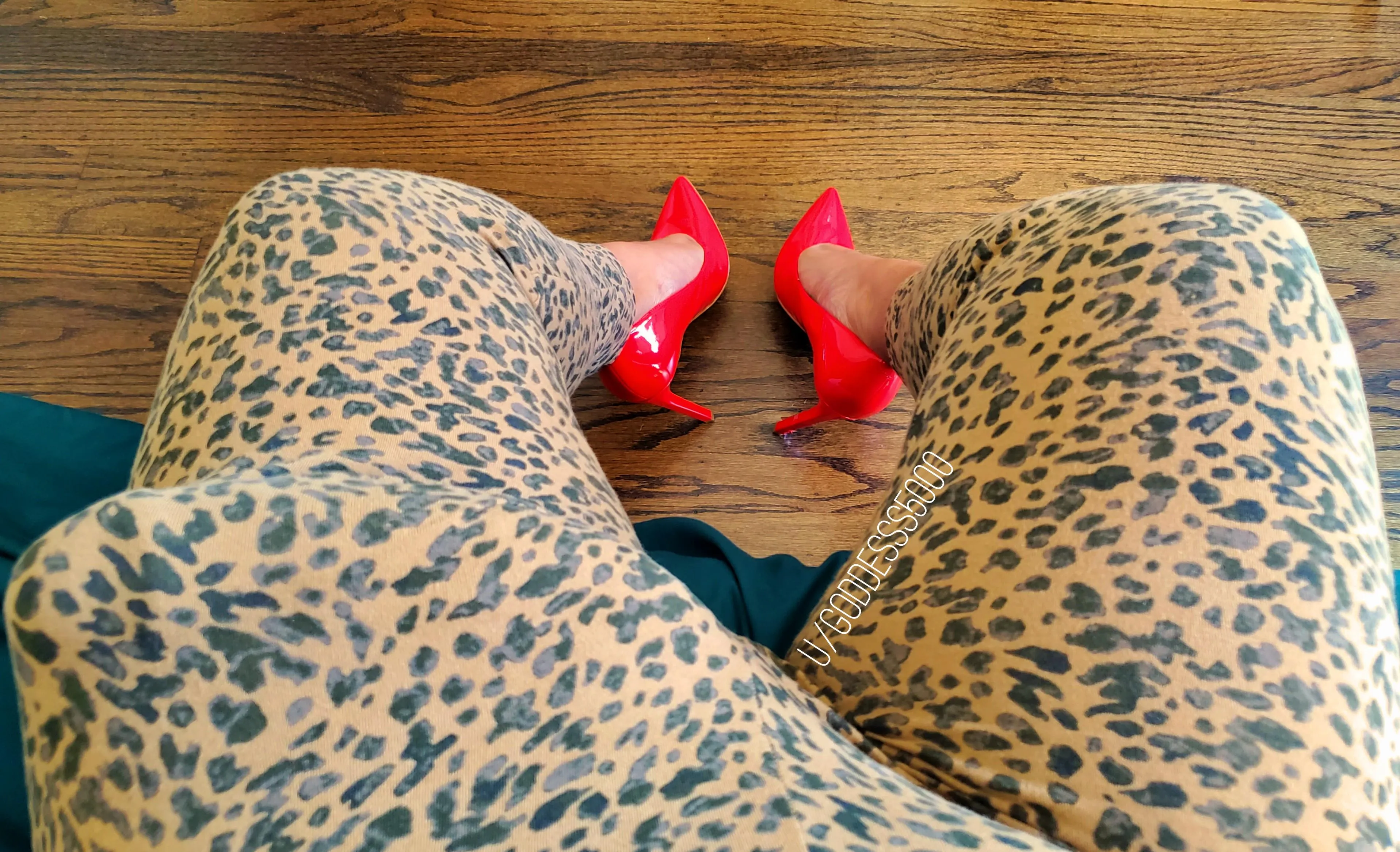 My leggings can hardly contain it!