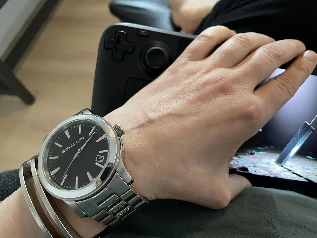 [OC] Ready for a great weekend with FF7 Rebirth on my Steam Deck ...