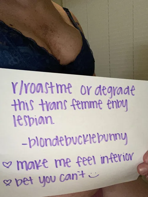 Please put me in my place and degrade me