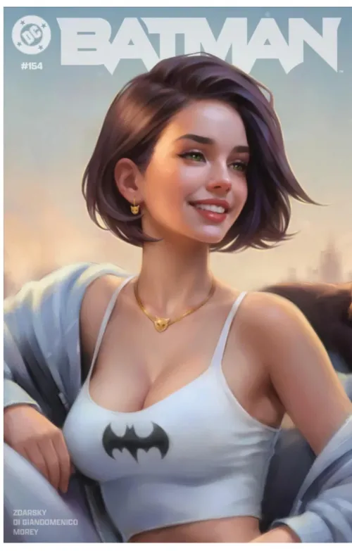 Probably has nothing to do with the actual plot but this Will Jack Catwoman cover sparkles [Batman 154 Will Jack Comic Mint Ltd Variant]