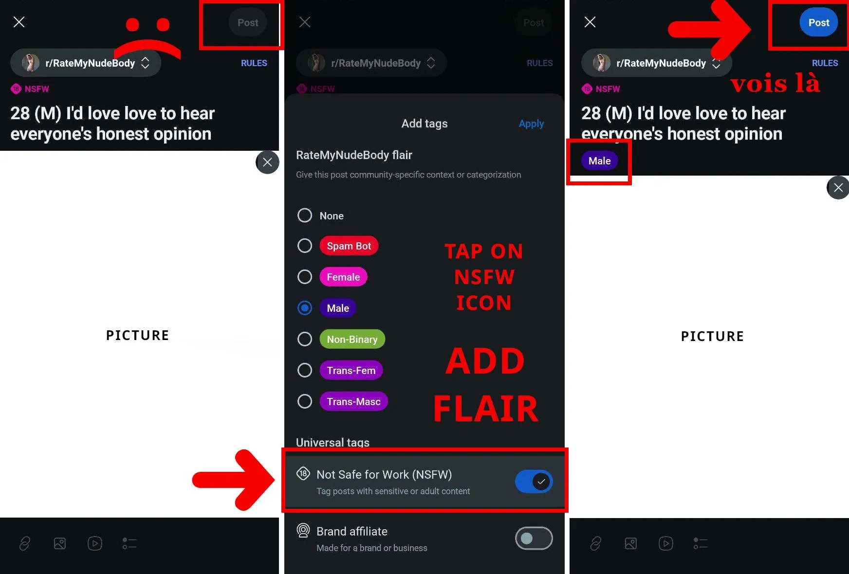 [PSA] Post button is greyed out and can't post? You need to add a flair first