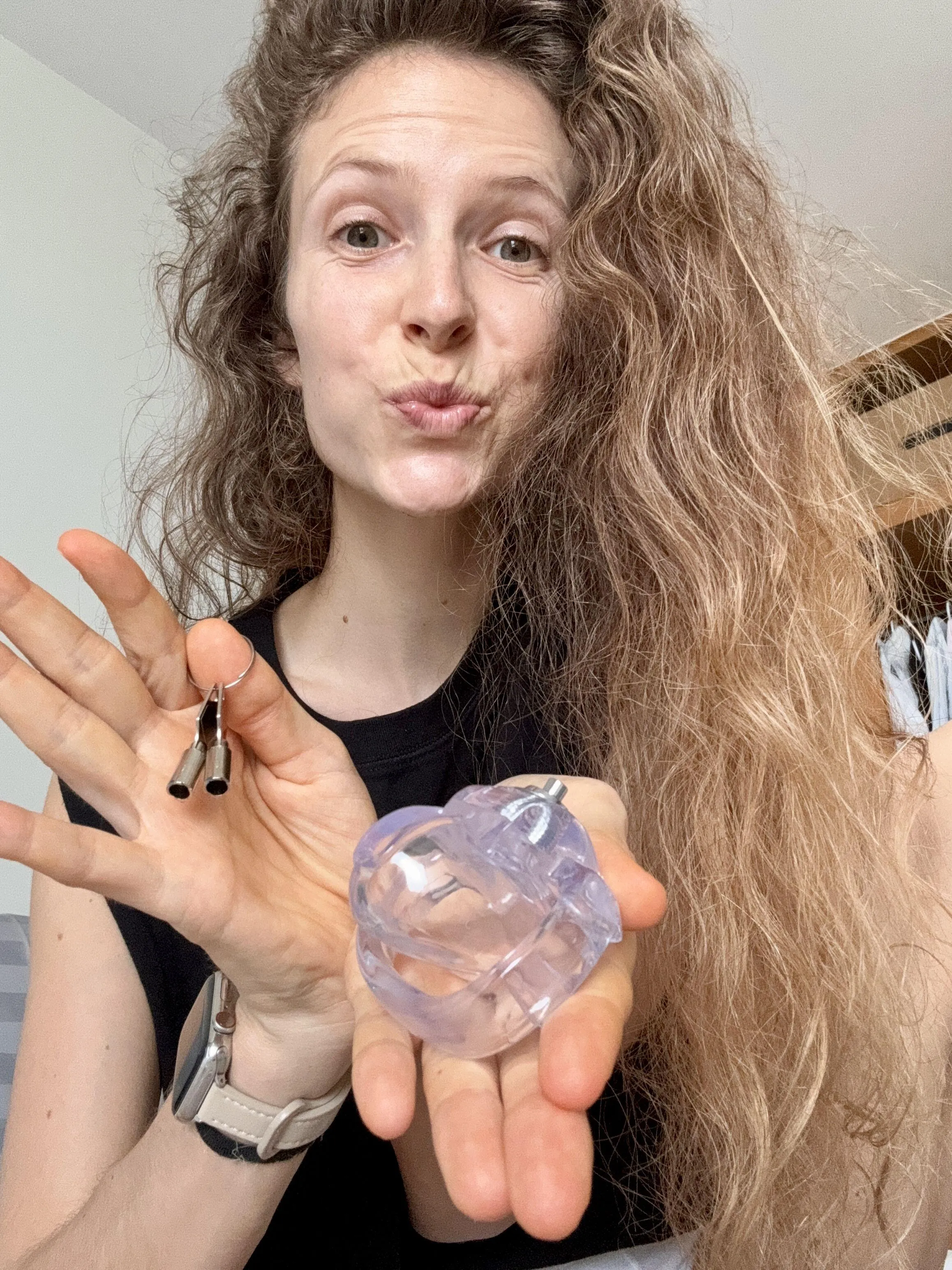 Ready to take control of your life? Slip into your nub chastity cage and give me the keys!