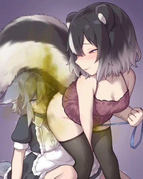 Skunkgirl GF shows you how much she's been holding back [fart] [Skunkgirl] [Smug] [Humilliation, sorta] [Caveduck]